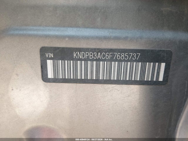 Продаж на аукціоні авто 2015 Kia Sportage Lx, vin: KNDPB3AC6F7685737, номер лоту: 45949124