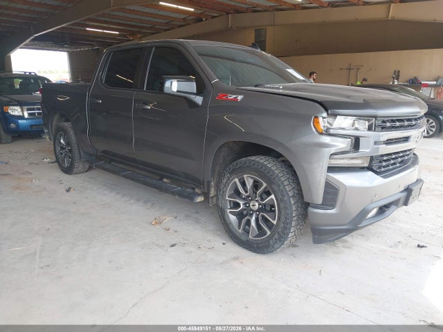 45949151 :رقم المزاد ، 3GCUYEETXMG180535 vin ، 2021 Chevrolet Silverado 1500 4wd  Short Bed Rst مزاد بيع