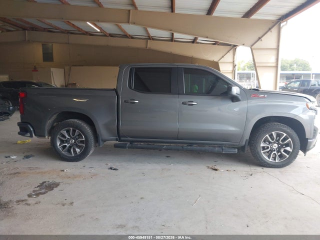 45949151 :رقم المزاد ، 3GCUYEETXMG180535 vin ، 2021 Chevrolet Silverado 1500 4wd  Short Bed Rst مزاد بيع