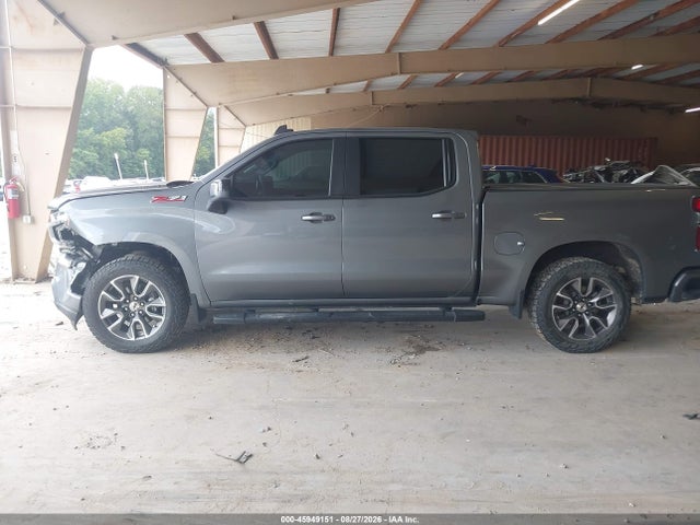 45949151 :رقم المزاد ، 3GCUYEETXMG180535 vin ، 2021 Chevrolet Silverado 1500 4wd  Short Bed Rst مزاد بيع