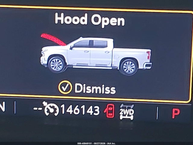 45949151 :رقم المزاد ، 3GCUYEETXMG180535 vin ، 2021 Chevrolet Silverado 1500 4wd  Short Bed Rst مزاد بيع