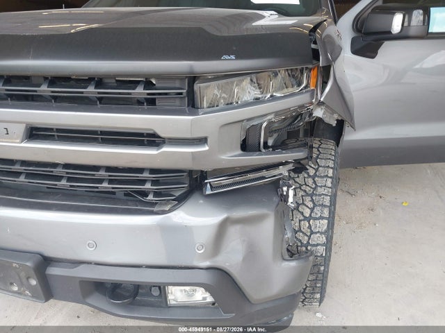 45949151 :رقم المزاد ، 3GCUYEETXMG180535 vin ، 2021 Chevrolet Silverado 1500 4wd  Short Bed Rst مزاد بيع