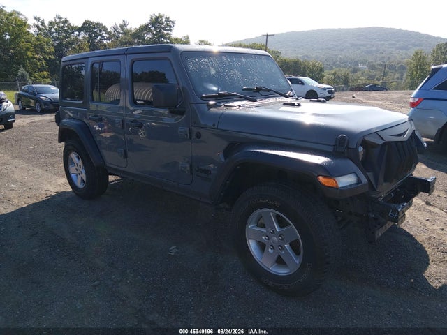 Продажа на аукционе авто 2021 Jeep Wrangler Unlimited Sport 4x4, vin: 1C4HJXDNXMW738261, номер лота: 45949196