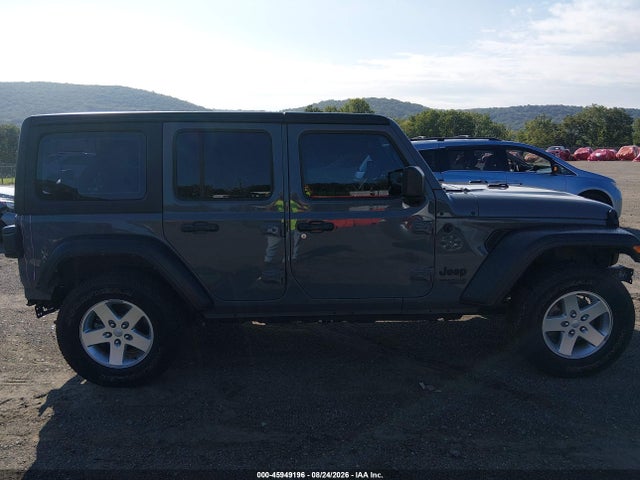 Продажа на аукционе авто 2021 Jeep Wrangler Unlimited Sport 4x4, vin: 1C4HJXDNXMW738261, номер лота: 45949196