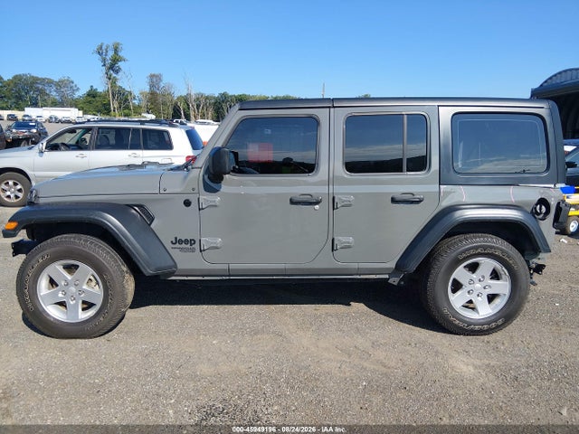 Продажа на аукционе авто 2021 Jeep Wrangler Unlimited Sport 4x4, vin: 1C4HJXDNXMW738261, номер лота: 45949196