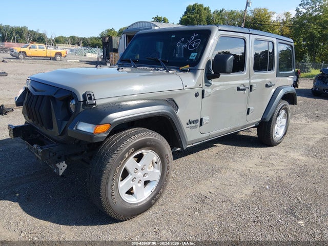 Продажа на аукционе авто 2021 Jeep Wrangler Unlimited Sport 4x4, vin: 1C4HJXDNXMW738261, номер лота: 45949196