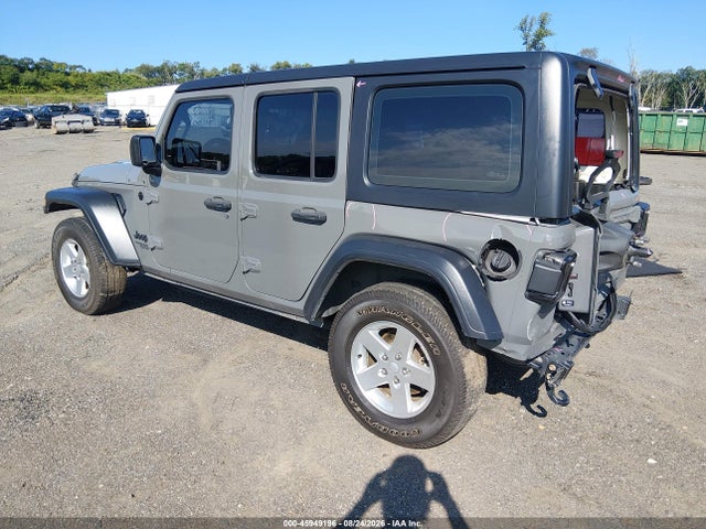 Продажа на аукционе авто 2021 Jeep Wrangler Unlimited Sport 4x4, vin: 1C4HJXDNXMW738261, номер лота: 45949196