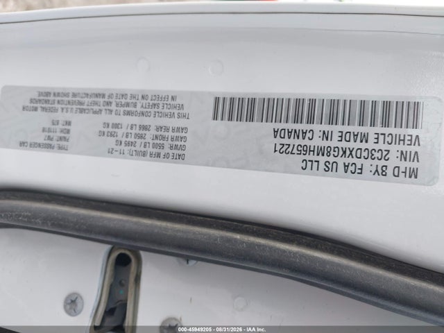 Aukcja sprzedaży 2021 Dodge Charger Police Awd, vin: 2C3CDXKG8MH657221, numer aukcji: 45949205