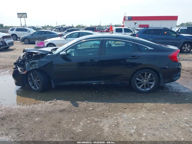 45949212 :رقم المزاد ، 19XFC1F37ME013771 vin ، 2021 Honda Civic Ex مزاد بيع