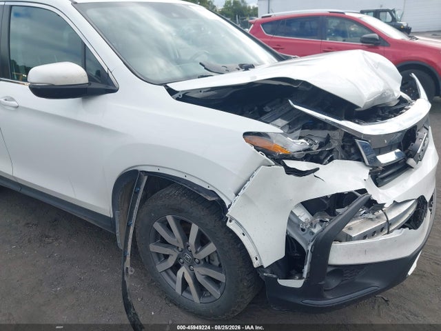 45949224 :رقم المزاد ، 5FNYF6H53MB060883 vin ، 2021 Honda Pilot Awd Ex-l مزاد بيع
