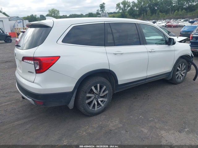 45949224 :رقم المزاد ، 5FNYF6H53MB060883 vin ، 2021 Honda Pilot Awd Ex-l مزاد بيع