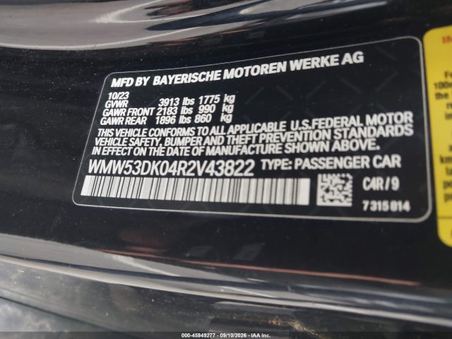 Mini Hardtop Cooper S 2024 WMW53DK04R2V43822 Image 9