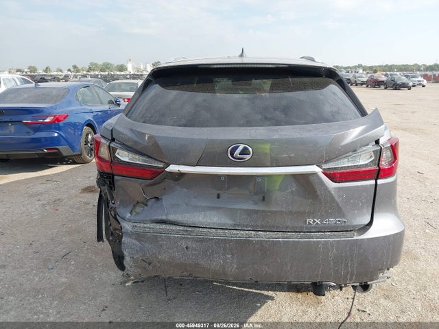 Aukcja sprzedaży 2022 Lexus Rx 450h, vin: 2T2HGMDA6NC078154, numer aukcji: 45949317