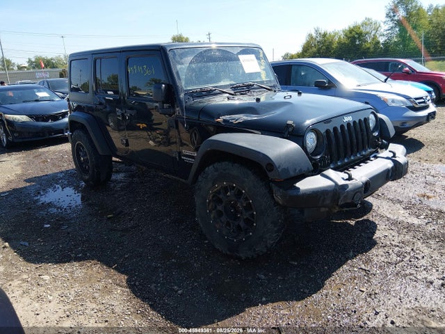 Продаж на аукціоні авто 2017 Jeep Wrangler Unlimited Sport 4x4, vin: 1C4BJWDG4HL731427, номер лоту: 45949361