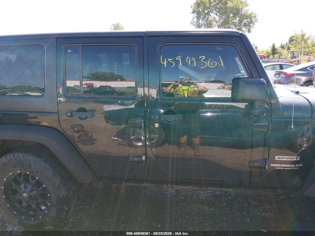 Продаж на аукціоні авто 2017 Jeep Wrangler Unlimited Sport 4x4, vin: 1C4BJWDG4HL731427, номер лоту: 45949361