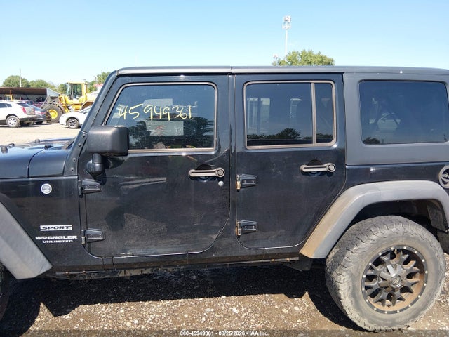 Продаж на аукціоні авто 2017 Jeep Wrangler Unlimited Sport 4x4, vin: 1C4BJWDG4HL731427, номер лоту: 45949361