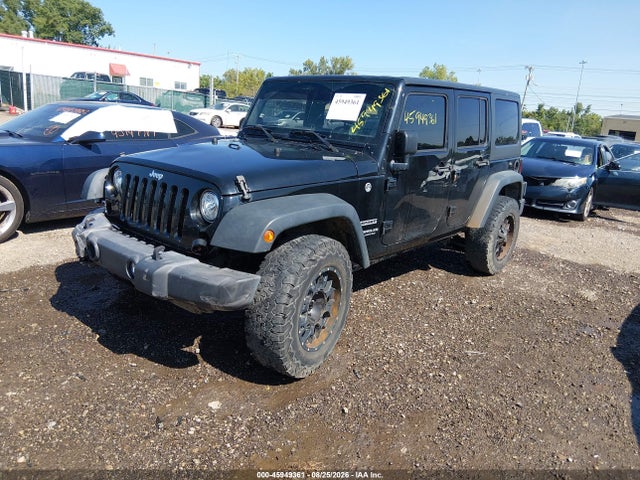 Продаж на аукціоні авто 2017 Jeep Wrangler Unlimited Sport 4x4, vin: 1C4BJWDG4HL731427, номер лоту: 45949361