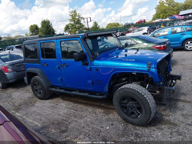 45949393 :رقم المزاد ، 1C4BJWDG8GL114546 vin ، 2016 Jeep Wrangler Unlimited Sport مزاد بيع