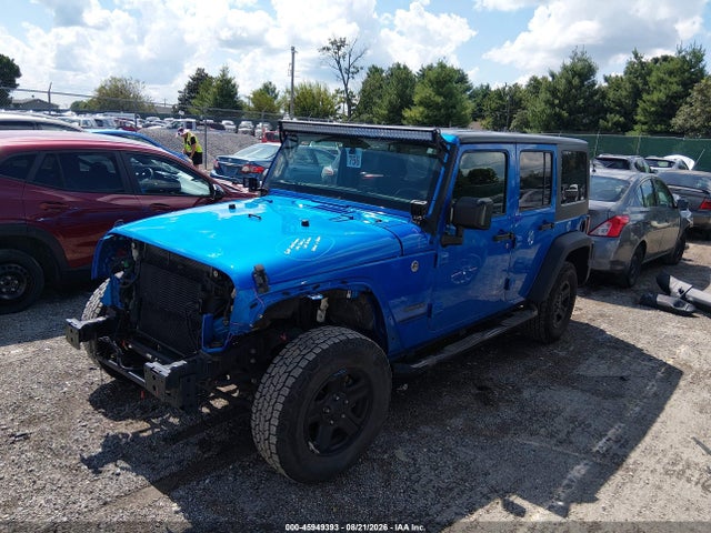 45949393 :رقم المزاد ، 1C4BJWDG8GL114546 vin ، 2016 Jeep Wrangler Unlimited Sport مزاد بيع