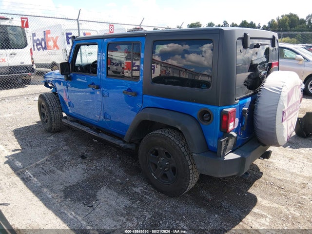 45949393 :رقم المزاد ، 1C4BJWDG8GL114546 vin ، 2016 Jeep Wrangler Unlimited Sport مزاد بيع