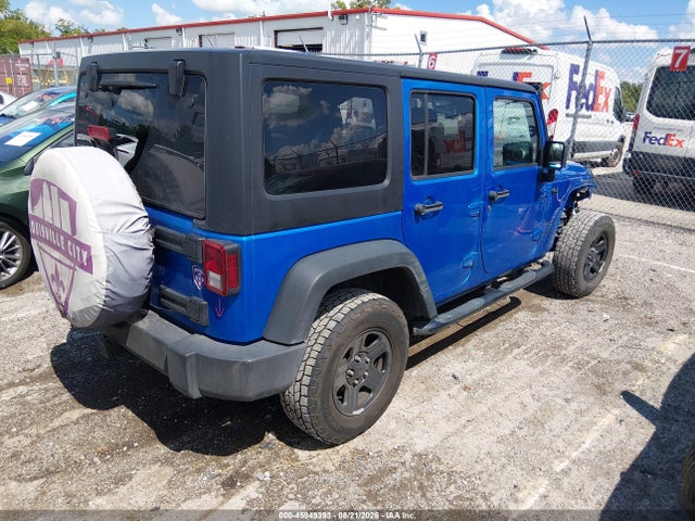 45949393 :رقم المزاد ، 1C4BJWDG8GL114546 vin ، 2016 Jeep Wrangler Unlimited Sport مزاد بيع