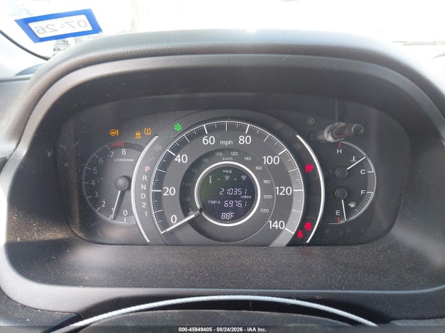 Продаж на аукціоні авто 2012 Honda Cr-v Ex-l, vin: 5J6RM3H75CL039596, номер лоту: 45949405