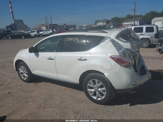 2014 Nissan Murano Sl მანქანა იყიდება აუქციონზე, vin: JN8AZ1MW5EW526633, აუქციონის ნომერი: 45949415