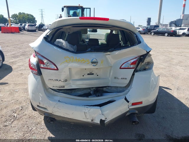2014 Nissan Murano Sl მანქანა იყიდება აუქციონზე, vin: JN8AZ1MW5EW526633, აუქციონის ნომერი: 45949415