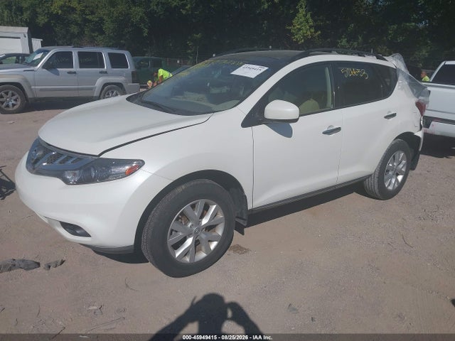 2014 Nissan Murano Sl მანქანა იყიდება აუქციონზე, vin: JN8AZ1MW5EW526633, აუქციონის ნომერი: 45949415