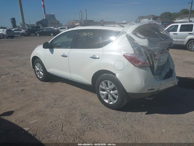 2014 Nissan Murano Sl მანქანა იყიდება აუქციონზე, vin: JN8AZ1MW5EW526633, აუქციონის ნომერი: 45949415