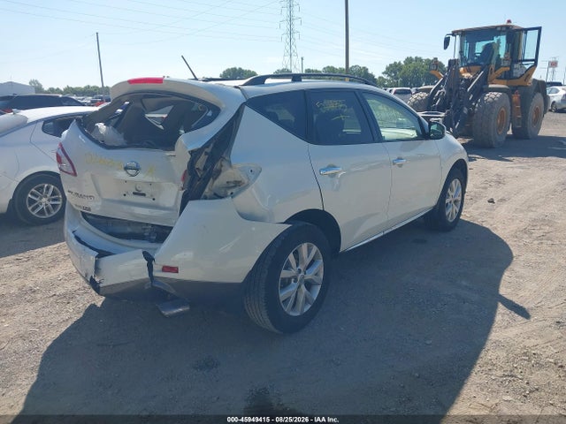 2014 Nissan Murano Sl მანქანა იყიდება აუქციონზე, vin: JN8AZ1MW5EW526633, აუქციონის ნომერი: 45949415
