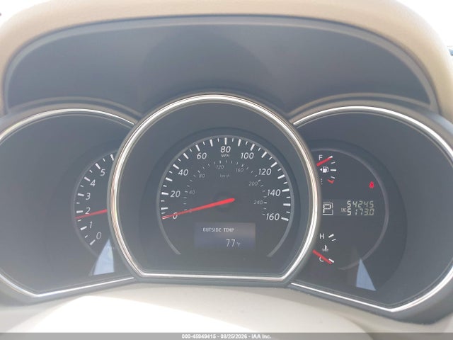 2014 Nissan Murano Sl მანქანა იყიდება აუქციონზე, vin: JN8AZ1MW5EW526633, აუქციონის ნომერი: 45949415