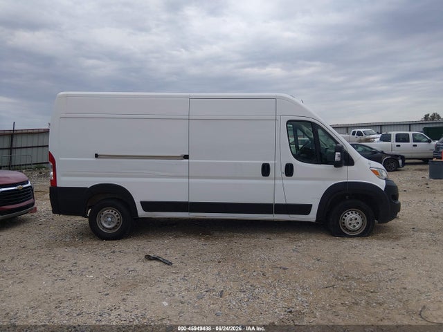 45949488 :رقم المزاد ، 3C6LRVDG7PE606010 vin ، 2023 Ram Promaster 2500 High Roof 159 Wb مزاد بيع