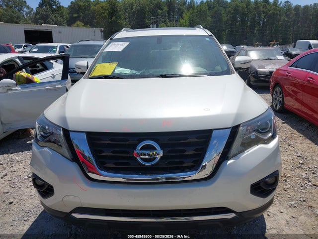 2017 Nissan Pathfinder Platinum მანქანა იყიდება აუქციონზე, vin: 5N1DR2MM9HC652914, აუქციონის ნომერი: 45949500