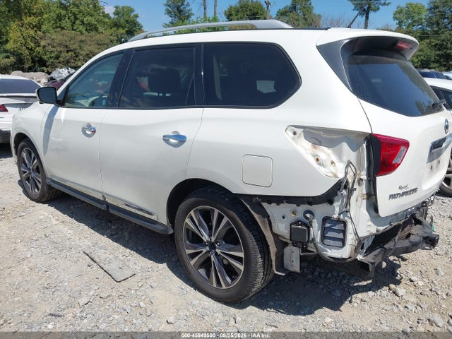 2017 Nissan Pathfinder Platinum მანქანა იყიდება აუქციონზე, vin: 5N1DR2MM9HC652914, აუქციონის ნომერი: 45949500