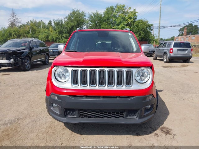 Aukcja sprzedaży 2018 Jeep Renegade Limited Fwd, vin: ZACCJADBXJPH54725, numer aukcji: 45949518