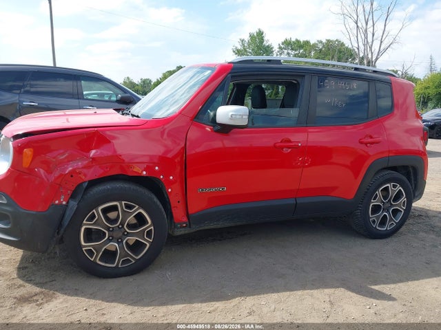 Aukcja sprzedaży 2018 Jeep Renegade Limited Fwd, vin: ZACCJADBXJPH54725, numer aukcji: 45949518