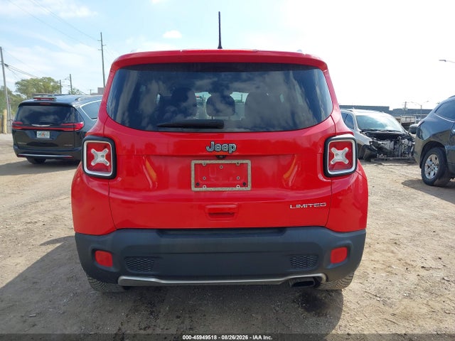 Aukcja sprzedaży 2018 Jeep Renegade Limited Fwd, vin: ZACCJADBXJPH54725, numer aukcji: 45949518