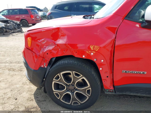 Aukcja sprzedaży 2018 Jeep Renegade Limited Fwd, vin: ZACCJADBXJPH54725, numer aukcji: 45949518