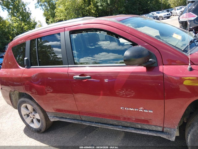 45949525 :رقم المزاد ، 1C4NJDBB7HD168327 vin ، 2017 Jeep Compass Sport مزاد بيع