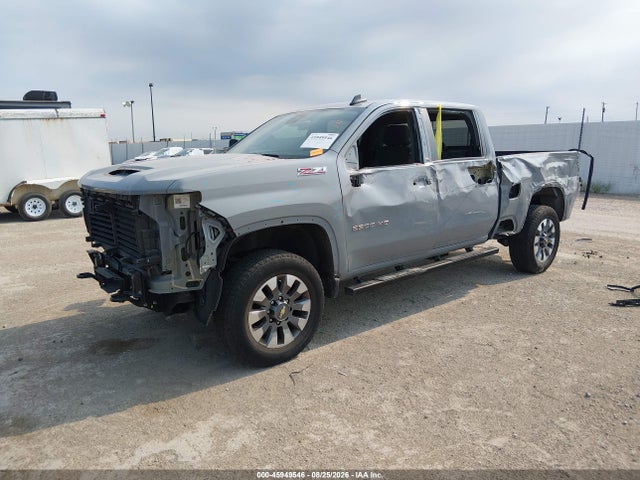 45949546 :رقم المزاد ، 1GC4KME79SF101305 vin ، 2025 Chevrolet Silverado 2500hd 4wd  Standard Bed Custom مزاد بيع