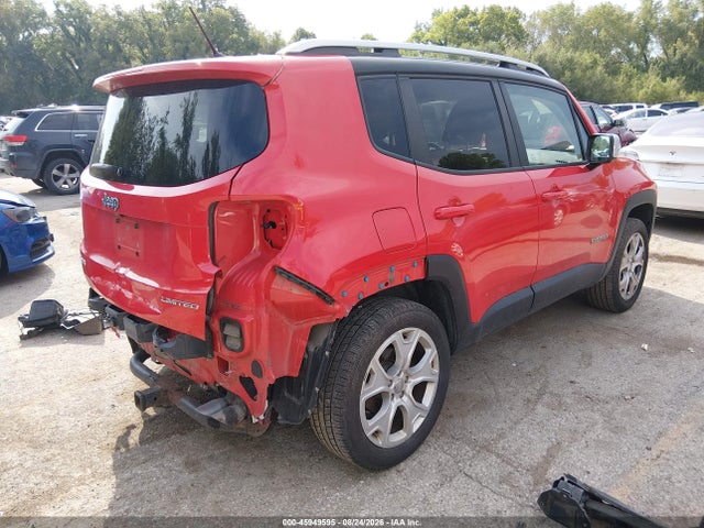 45949595 :رقم المزاد ، ZACCJBDBXHPG31023 vin ، 2017 Jeep Renegade Limited مزاد بيع