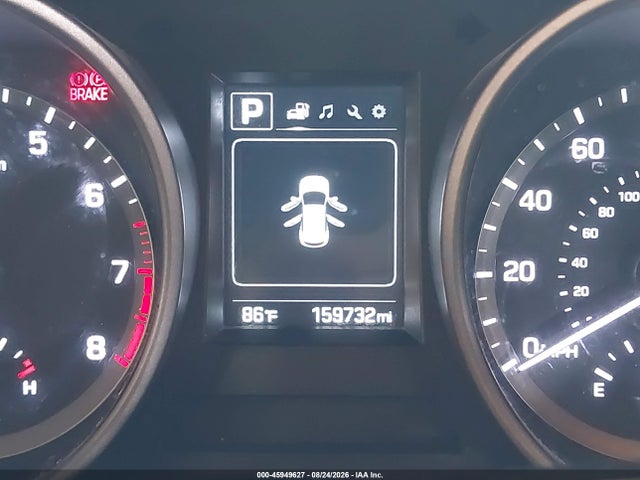 45949627 :رقم المزاد ، 5XYZU3LB4HG384753 vin ، 2017 Hyundai Santa Fe Sport 2.4l مزاد بيع