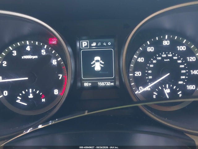 45949627 :رقم المزاد ، 5XYZU3LB4HG384753 vin ، 2017 Hyundai Santa Fe Sport 2.4l مزاد بيع