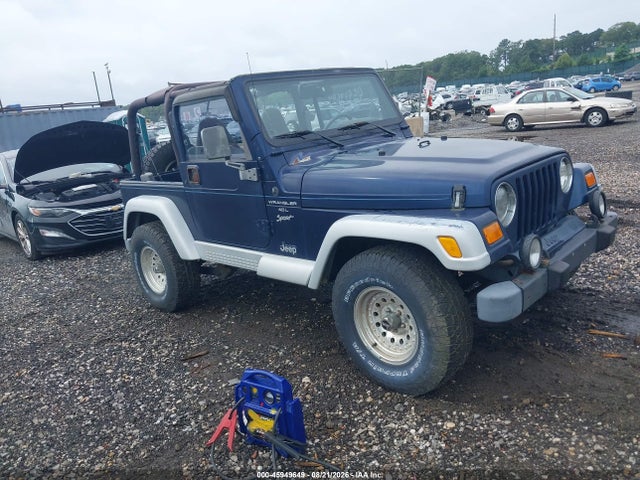Продажа на аукционе авто 2000 Jeep Wrangler Sport, vin: 1J4FA49S0YP721175, номер лота: 45949649