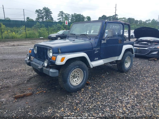 Продажа на аукционе авто 2000 Jeep Wrangler Sport, vin: 1J4FA49S0YP721175, номер лота: 45949649
