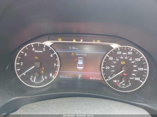 Aukcja sprzedaży 2019 Nissan Altima 2.5 Sv, vin: 1N4BL4DV8KC114395, numer aukcji: 45949654