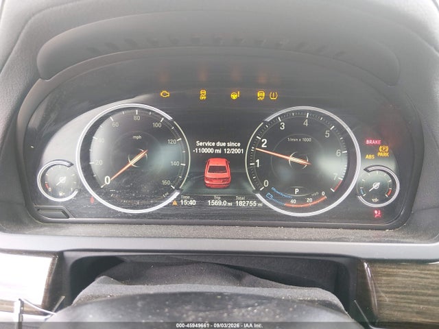 Продаж на аукціоні авто 2015 Bmw 740i, vin: WBAYA6C52FGK16679, номер лоту: 45949661