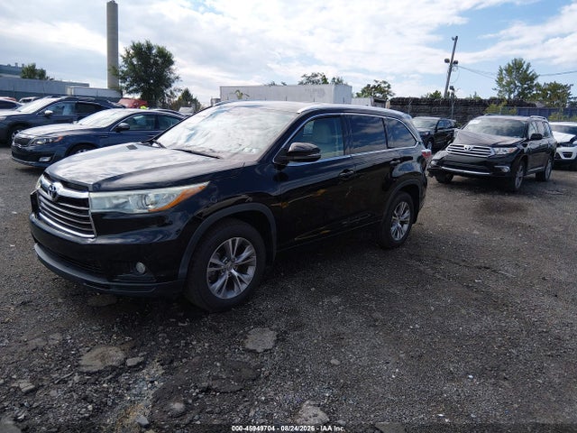 Toyota Highlander Xle V6 2015 5TDJKRFH8FS186151 Image 2