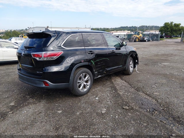 Toyota Highlander Xle V6 2015 5TDJKRFH8FS186151 Image 4
